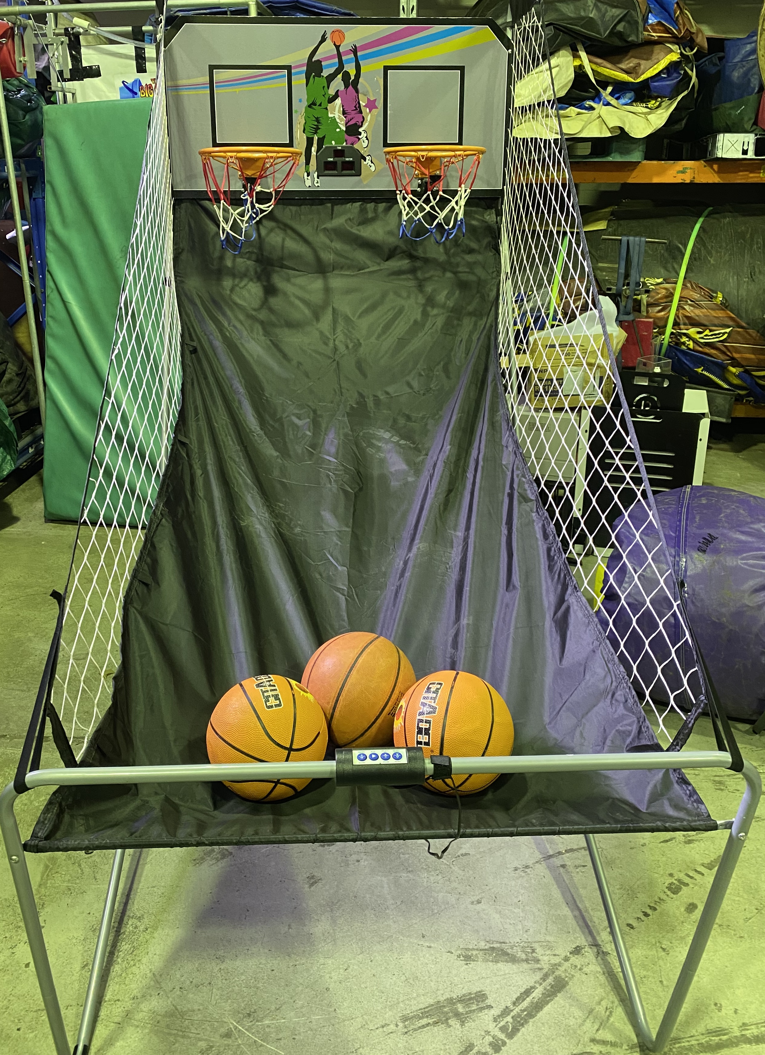Mini Twin Basketball Hoops Big Fun