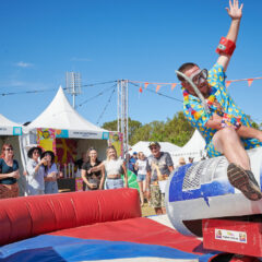 hire mechanical can rent mech can big fun party hire australia nsw sydney bucking